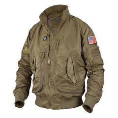 men's tactical stand collar jacket