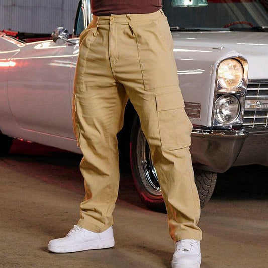 Men's New Loose Straight Casual Trousers