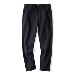 2024 New Men's Pure Cotton Versatile Loose Business Casual Trousers