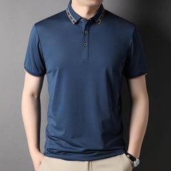 Fashion Lapel Polo Shirt