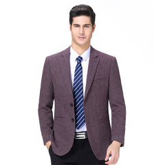 2024 New Men's High-end Casual Two-button Blazer