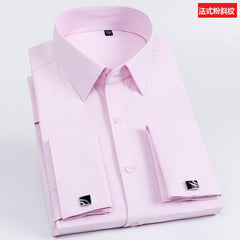 French cufflinks business shirt