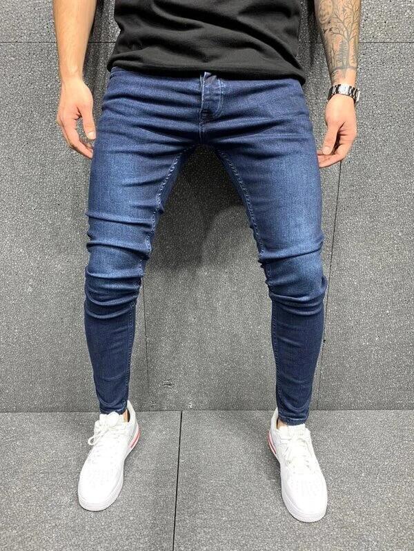 Men's High Quality Stretch Skinny Jeans
