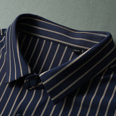 Simple Striped Non-iron Long-sleeved Shirt
