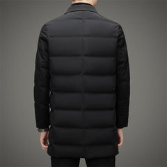 2024 Men's Long Business Warm Down Jacket