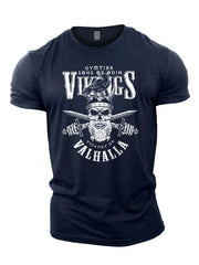 Men's Summer Pure Cotton Breathable Sports Casual T-shirt