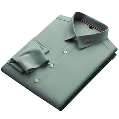 Men's Embroidered Business Casual Non-iron Shirt