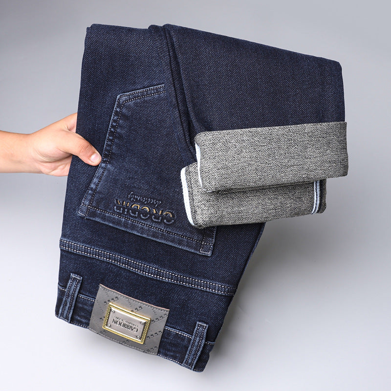 High quality business casual men's jeans