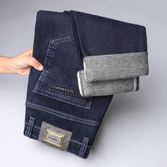 High quality business casual men's jeans