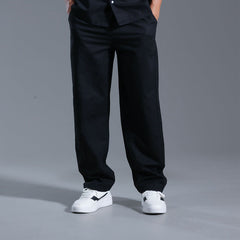 2024 Cotton and Linen Loose Straight Large Size Casual Trousers