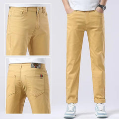 Vintage khaki stretch baggy jeans
