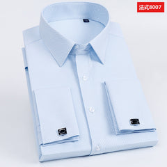 French cufflinks business shirt
