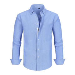 Men's Business Anti-wrinkle Zipper Shirt