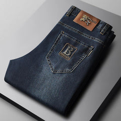 Men's Straight Business Casual Stretch Jeans