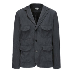 New Men's Corduroy Multi-Pocket Trendy Jacket