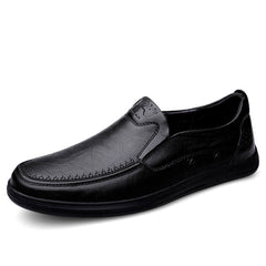 Men's Leather Soft Sole Breathable Business Leather Shoes