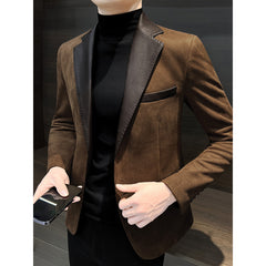 Men's Casual High-end Stitching Blazer