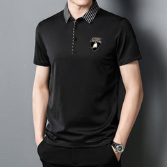 Casual Men's Solid Color POLO Shirt