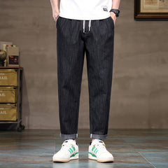 Men's Thin Loose Sports Casual Breathable Jeans