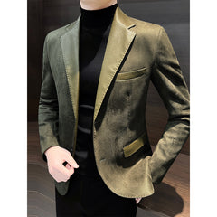 Men's Casual High-end Stitching Blazer
