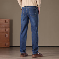 Men's New Stretch Business Straight Jeans