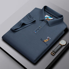 New Fashionable Business Men's Polo Shirt