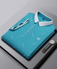 Business Fashion Men's Embroidered Polo Shirt