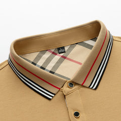 Men's Summer Short-Sleeved Casual Fashion Business Polo Shirt