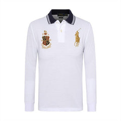 Men's embroidered polo shirt