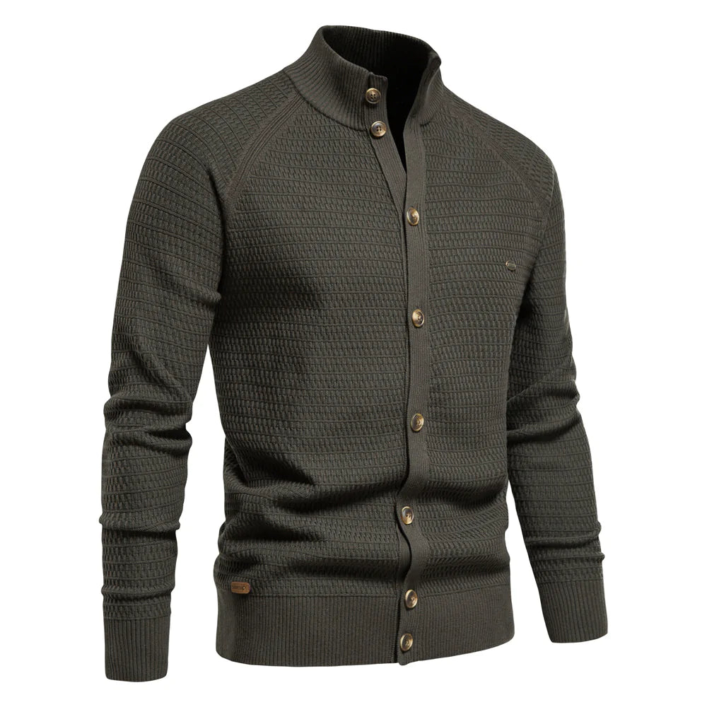 Men's Business Cotton Sweater Knit Cardigan