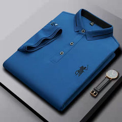 Cotton Lapel Business Casual POLO Shirt