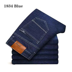 Men's Cotton Business Casual Jeans [6 Models]