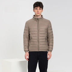 2024 New Men's Stand Collar Down Jacket