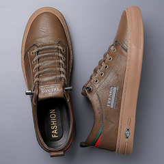 Casual versatile fashion comfortable non-slip leather shoes