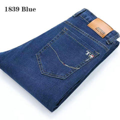 Men's Cotton Business Casual Jeans [6 Models]