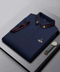 New business casual cotton polo shirt