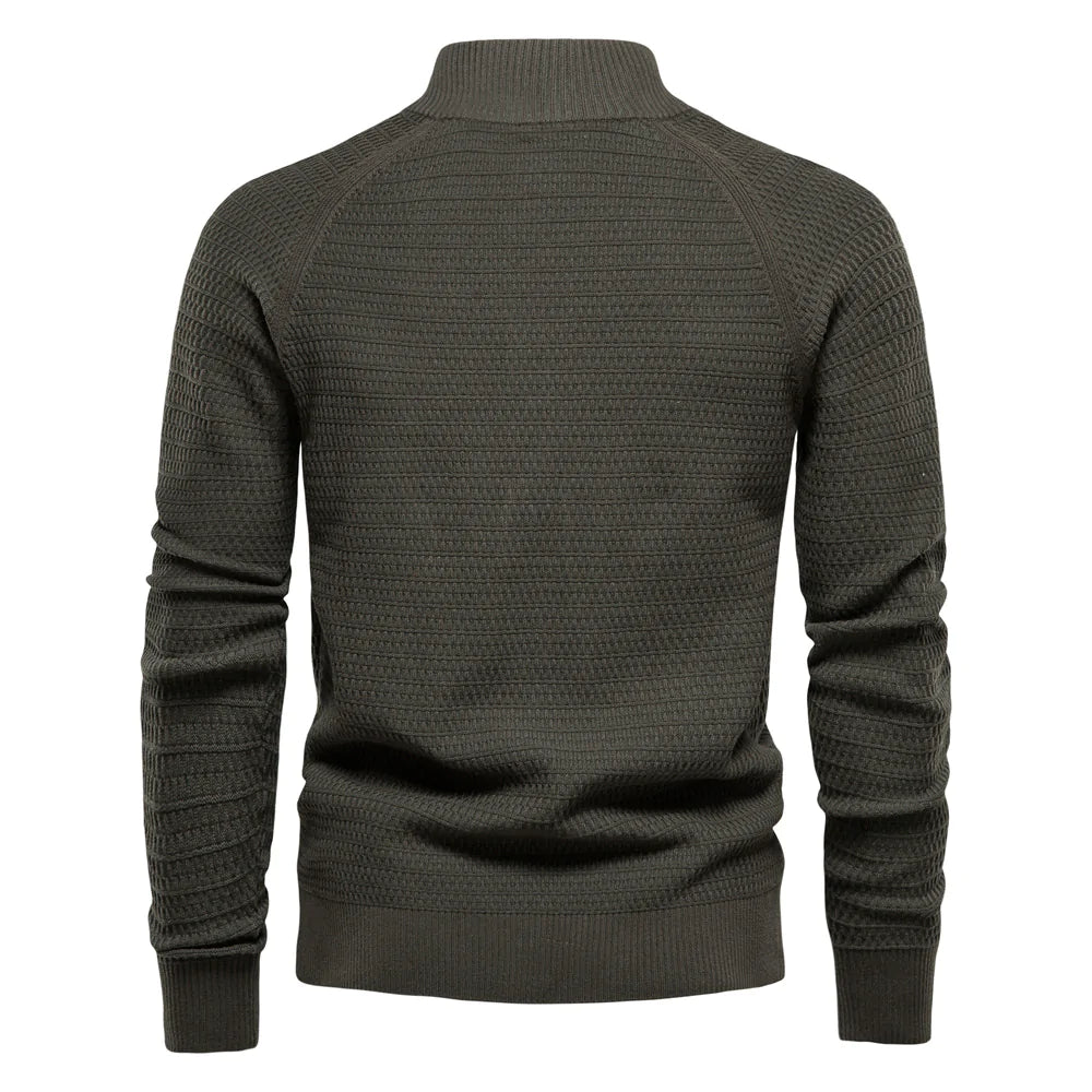 Men's Business Cotton Sweater Knit Cardigan