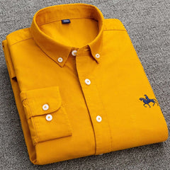 98% Cotton Men's Fall Corduroy Shirt [7 Colors]