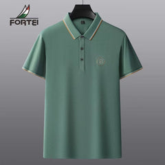 Fashion casual business polo shirt