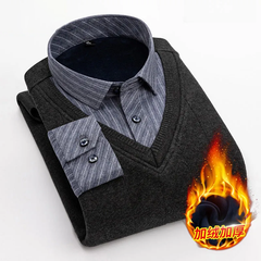 Plus fleece sweater