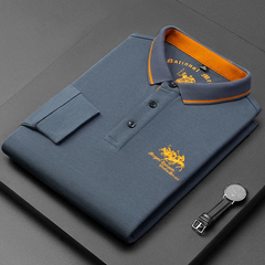 Casual loose lapel POLO shirt