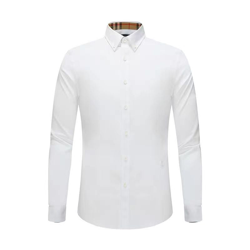 Italian solid color casual high-end business shirt