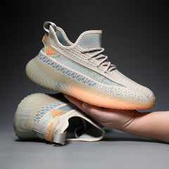 Men's Woven Breathable Casual Coconut Sports Shoes