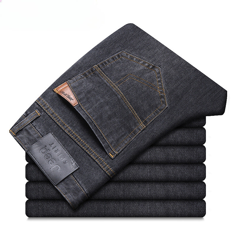 Men's Straight Leg Business Versatile Loose Fashion Jeans