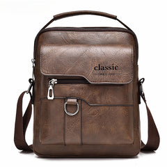 Men's Waterproof and Wear-resistant Shoulder Bag Large Capacity Commuter Messenger Bag