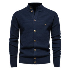 Men's Business Cotton Sweater Knit Cardigan