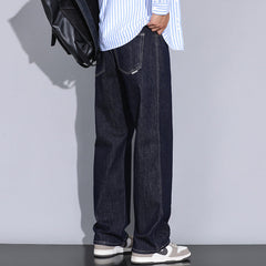 Men's Retro Casual Straight Loose Jeans