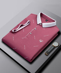 Business Fashion Men's Embroidered Polo Shirt