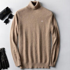 Men's winter warm thick woolen sweater
