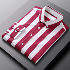 Spring new striped shirt